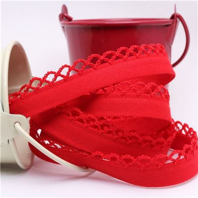 Crochet Edge - Red